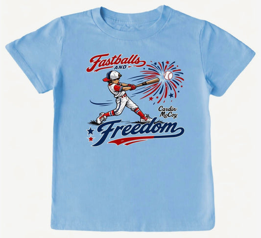 Boys' Fast Balls & Freedom Tee