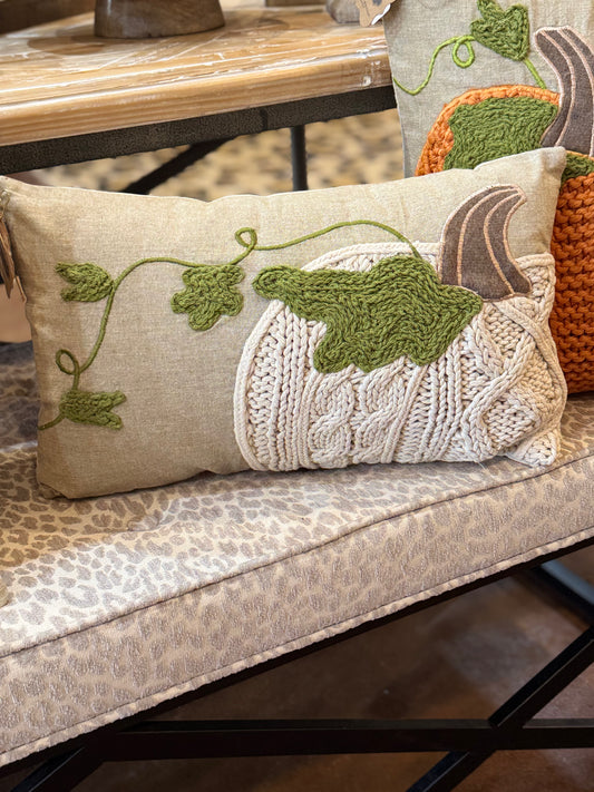 Pumpkin Vine Pillow