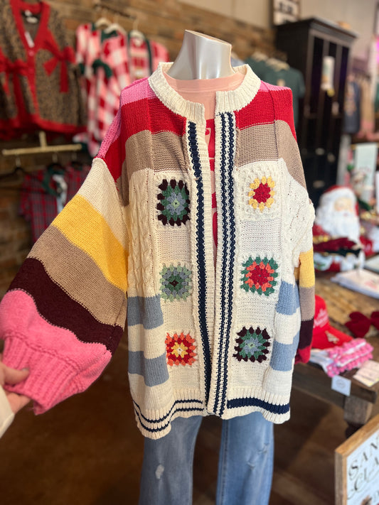 Patchwork Cardi