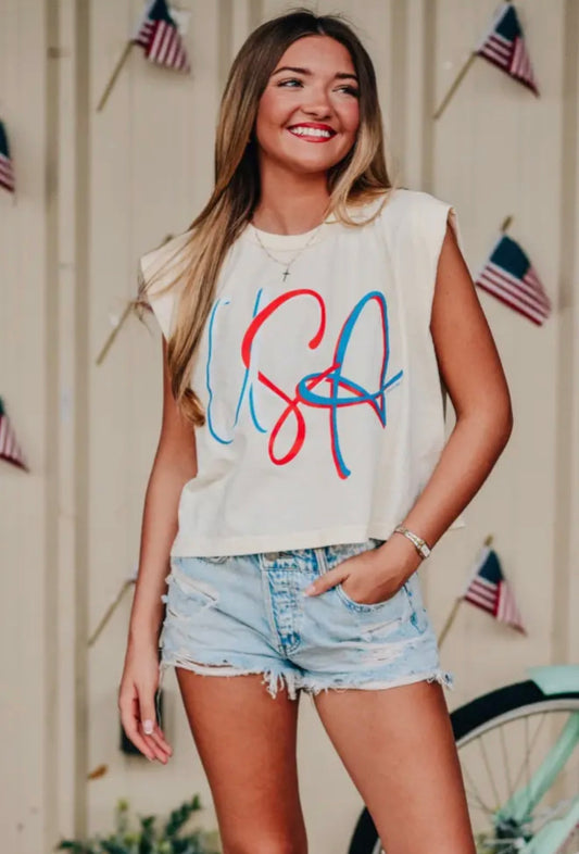 USA Muscle Tee