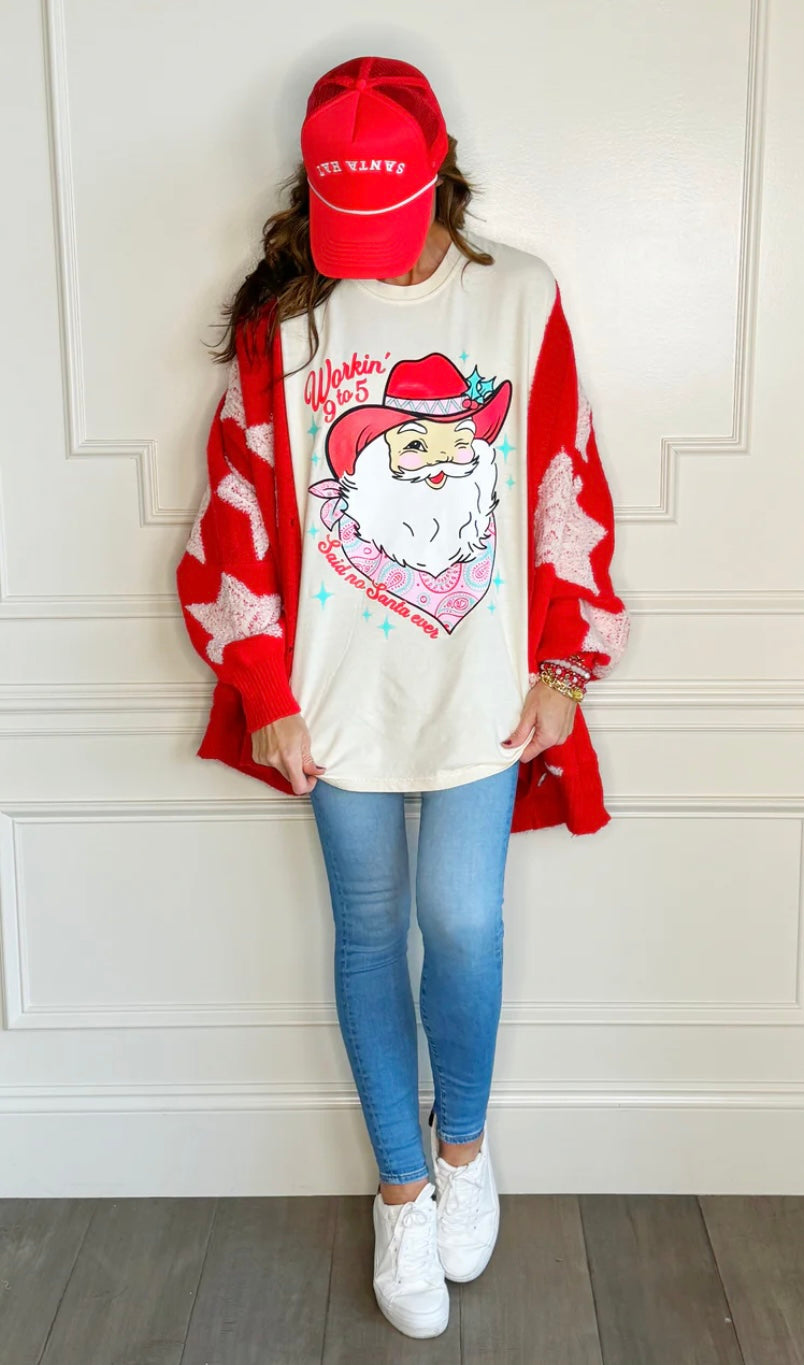 Western Santa Tee