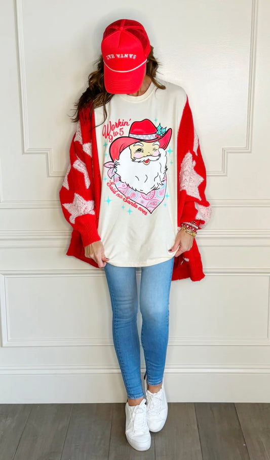 Western Santa Tee