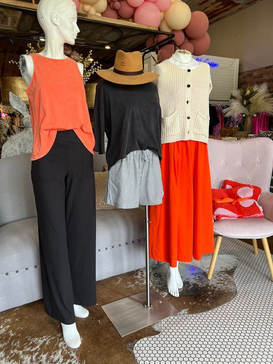 V-WAIST ATHLETIC PANTS