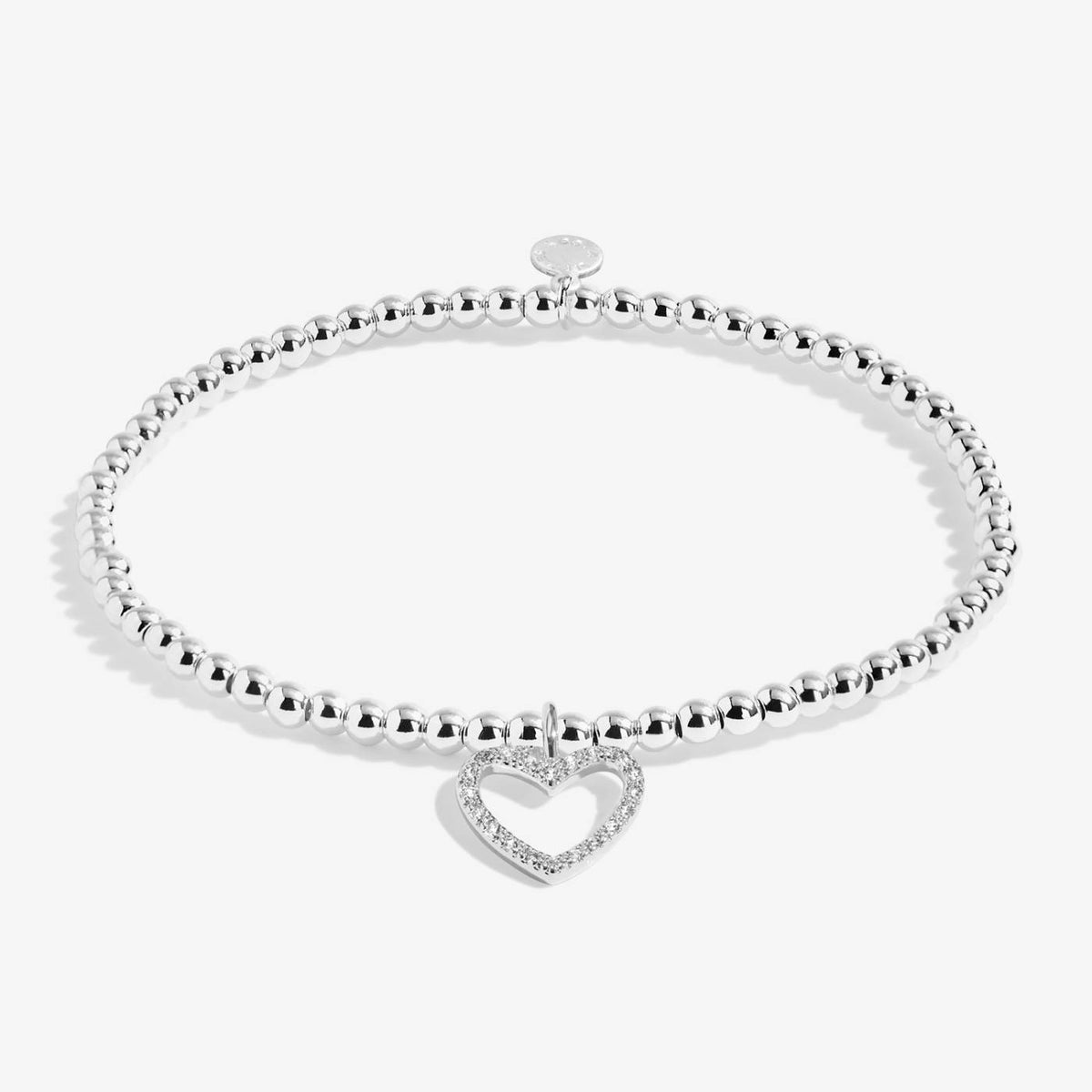 Christmas A Little 'Merry Christmas' Bracelet In Silver Plating