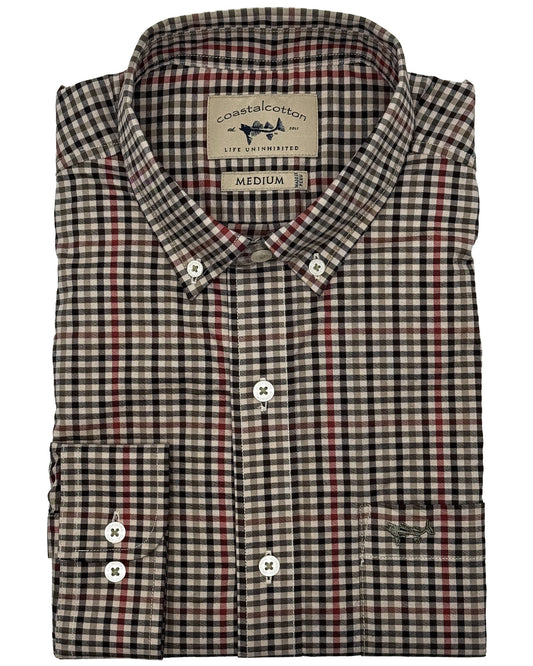 Evergreen Cotton Stretch Sport Shirt