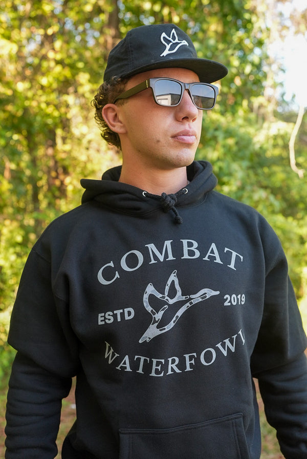 Combat Waterfowl Camo Logo Hoodie