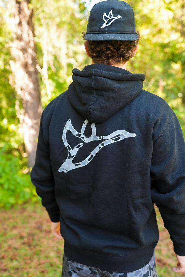 Combat Waterfowl Camo Logo Hoodie
