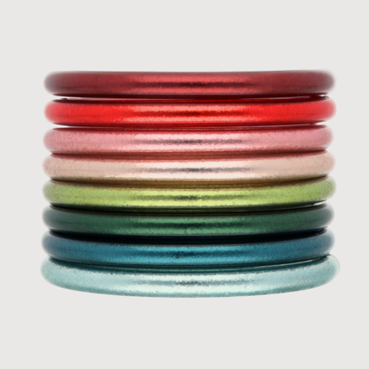 Merry Mix All Weather Bangles® (Set of 8)