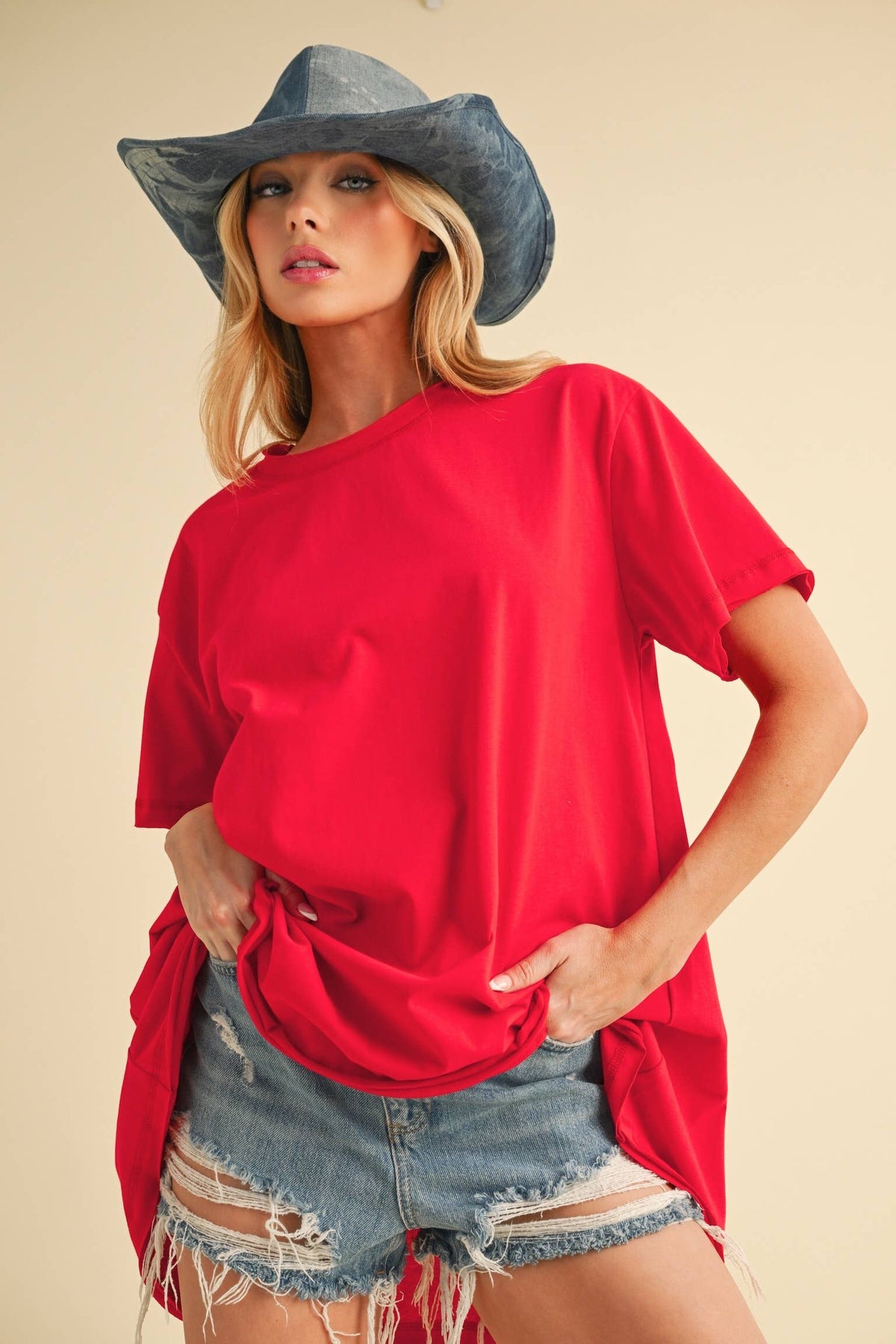 Dacie Oversized Boyfriend Tee