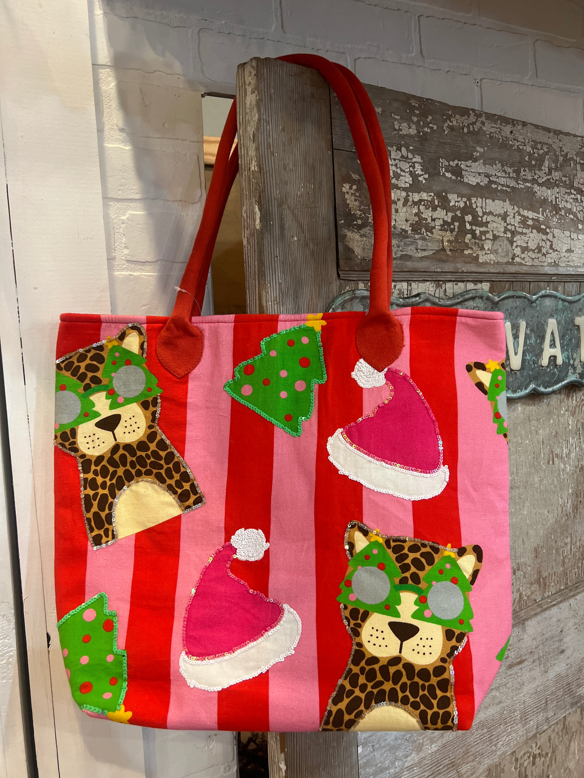 Jolly Jungle Sequin Tote